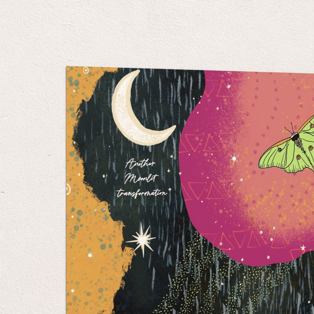 Giclee Art Print || Moonlit Transformation