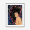 Giclee Art Print || Mystery Lady