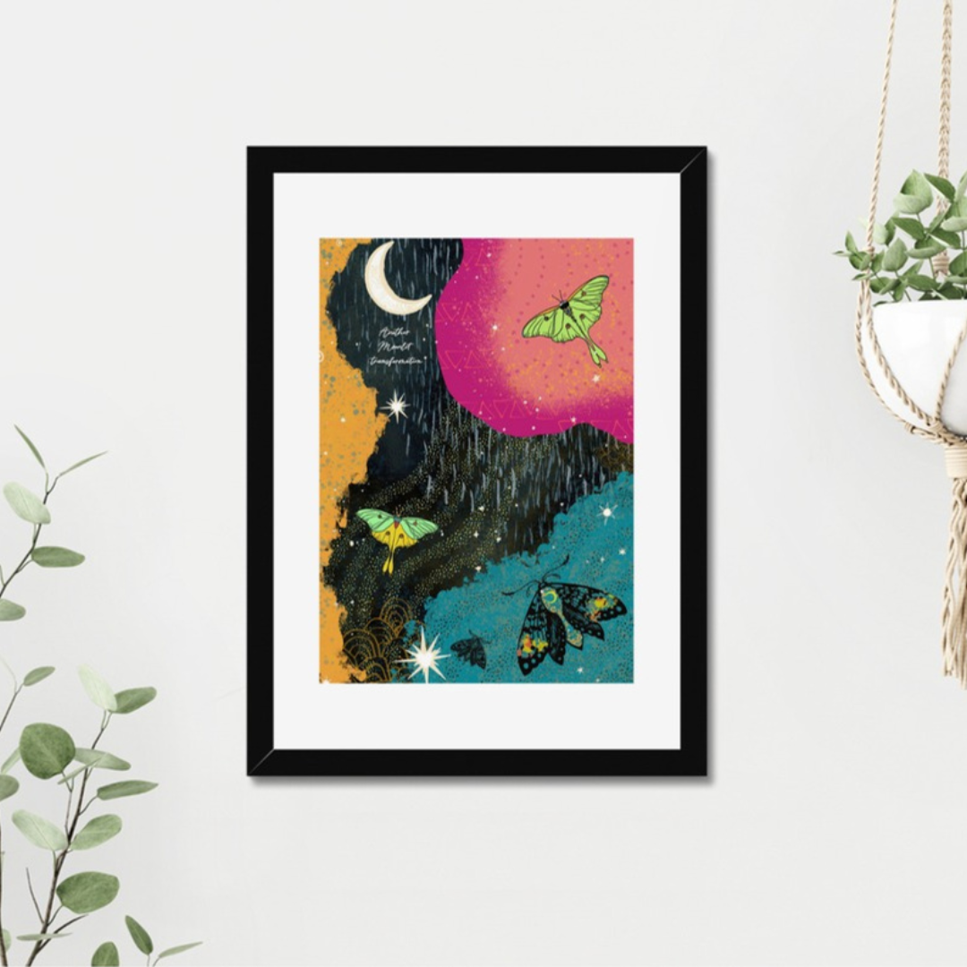 Giclee Art Print || Moonlit Transformation