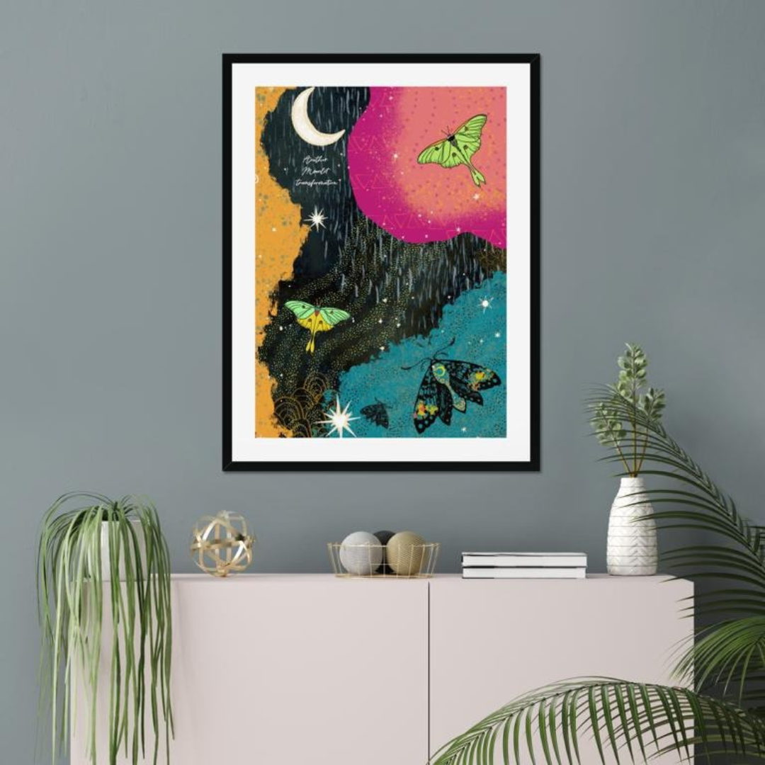 Giclee Art Print || Moonlit Transformation
