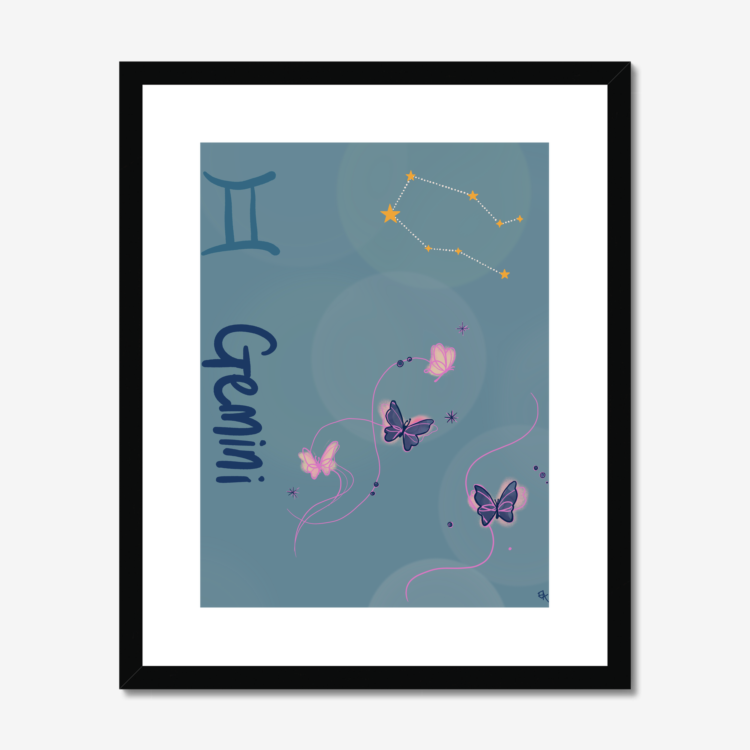 Giclee Art Print || Gemini