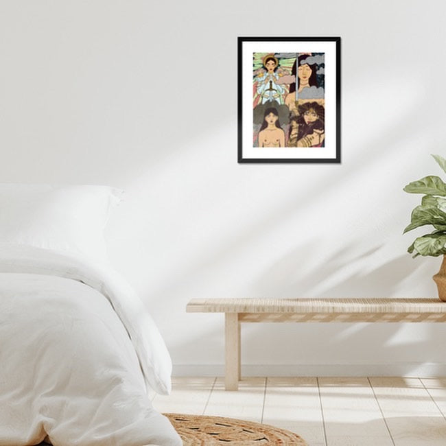 Giclee Art Print || Grief Warrior