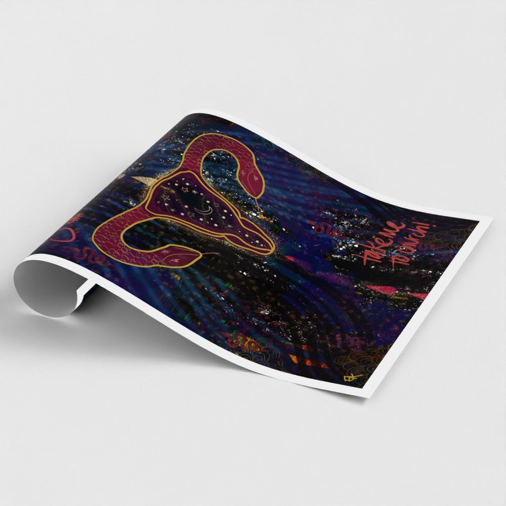 Giclee Art Print || Holy AF