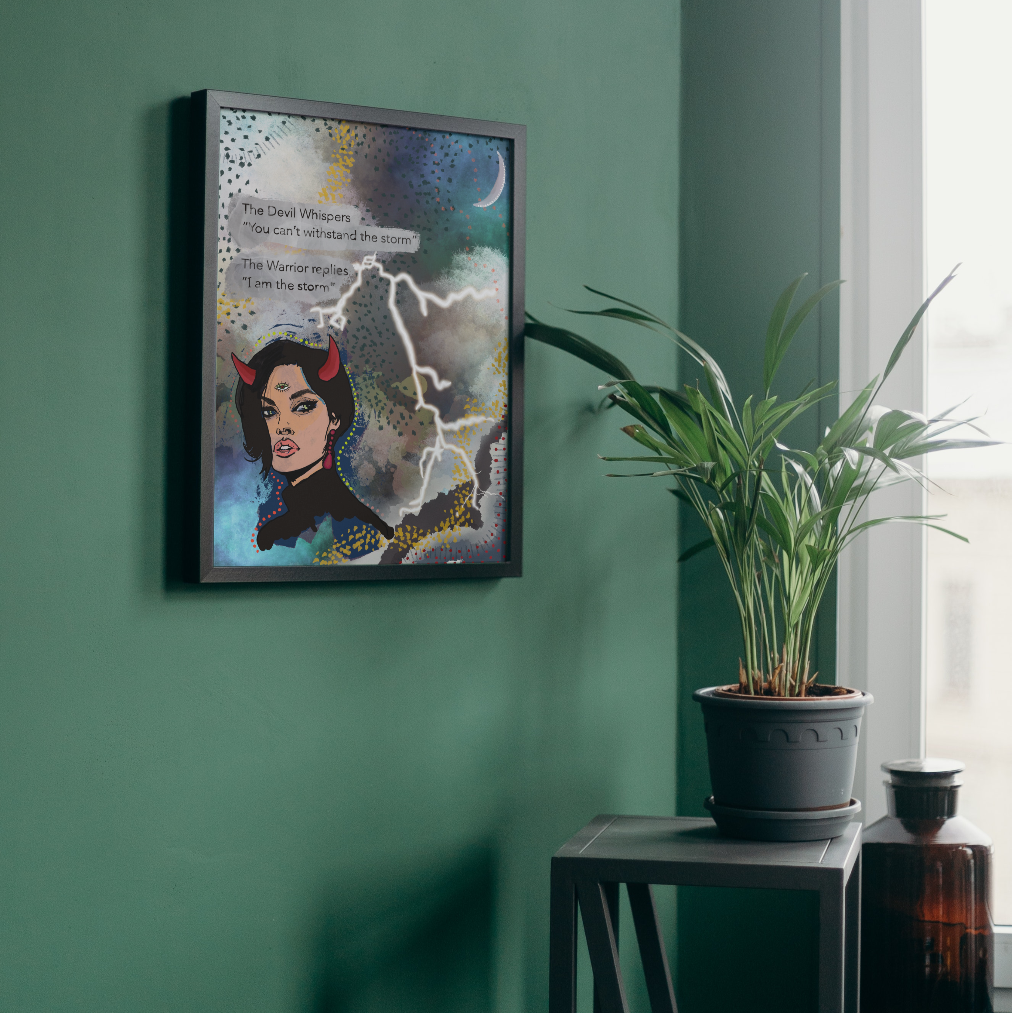 Giclee Art Print || I am the Storm