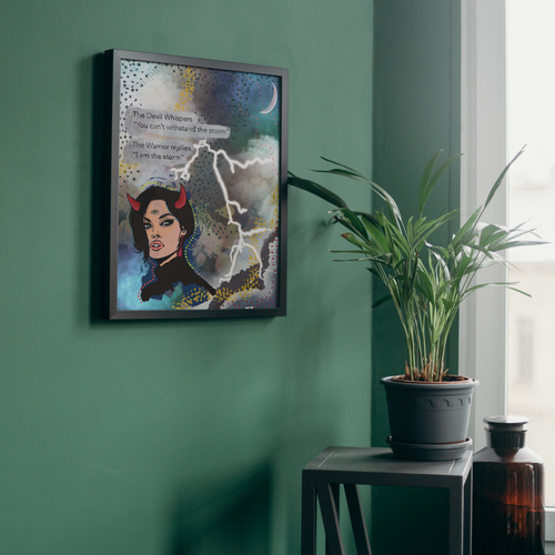 Giclee Art Print || I am the Storm