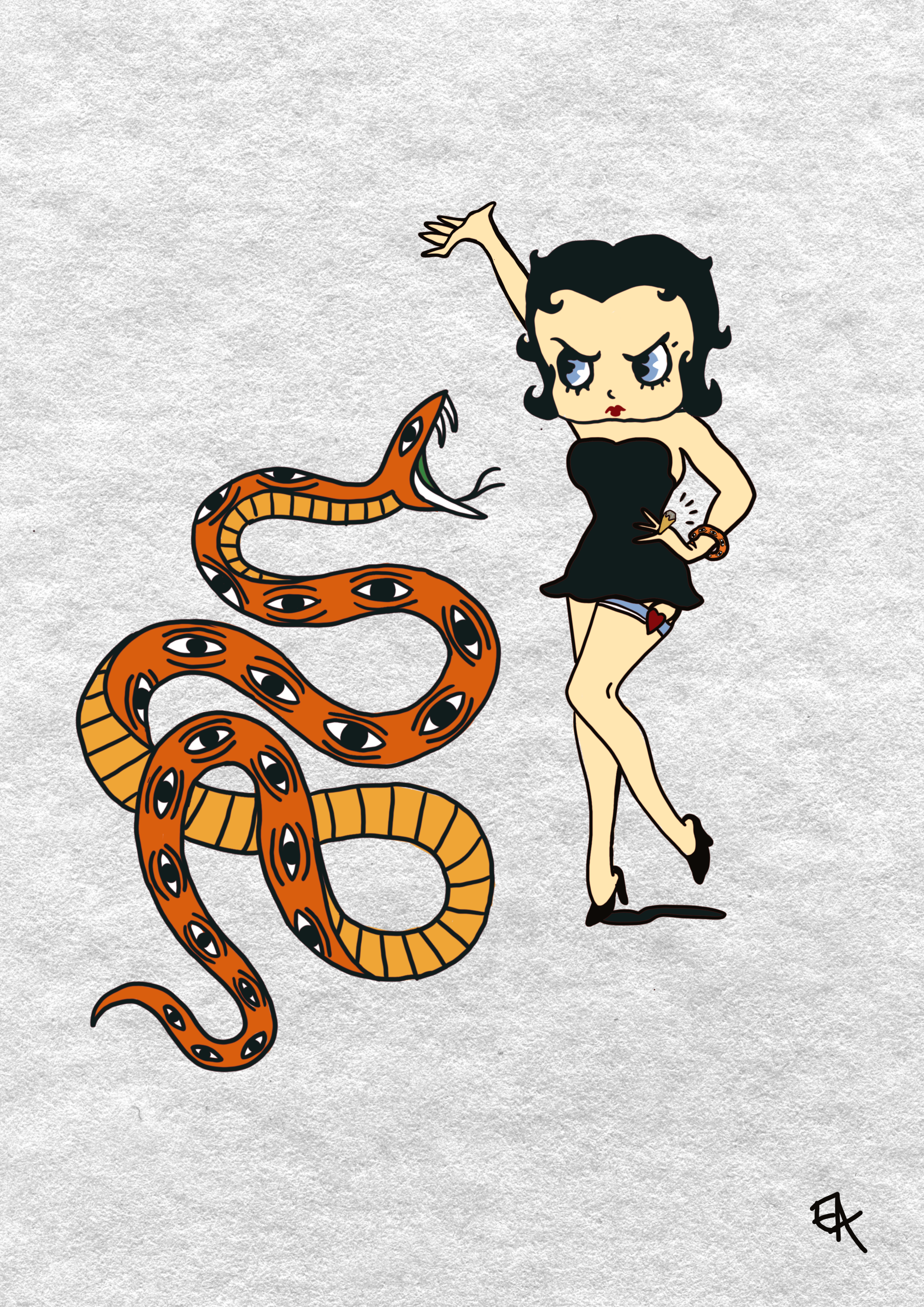 Giclee Art Print || No Betty