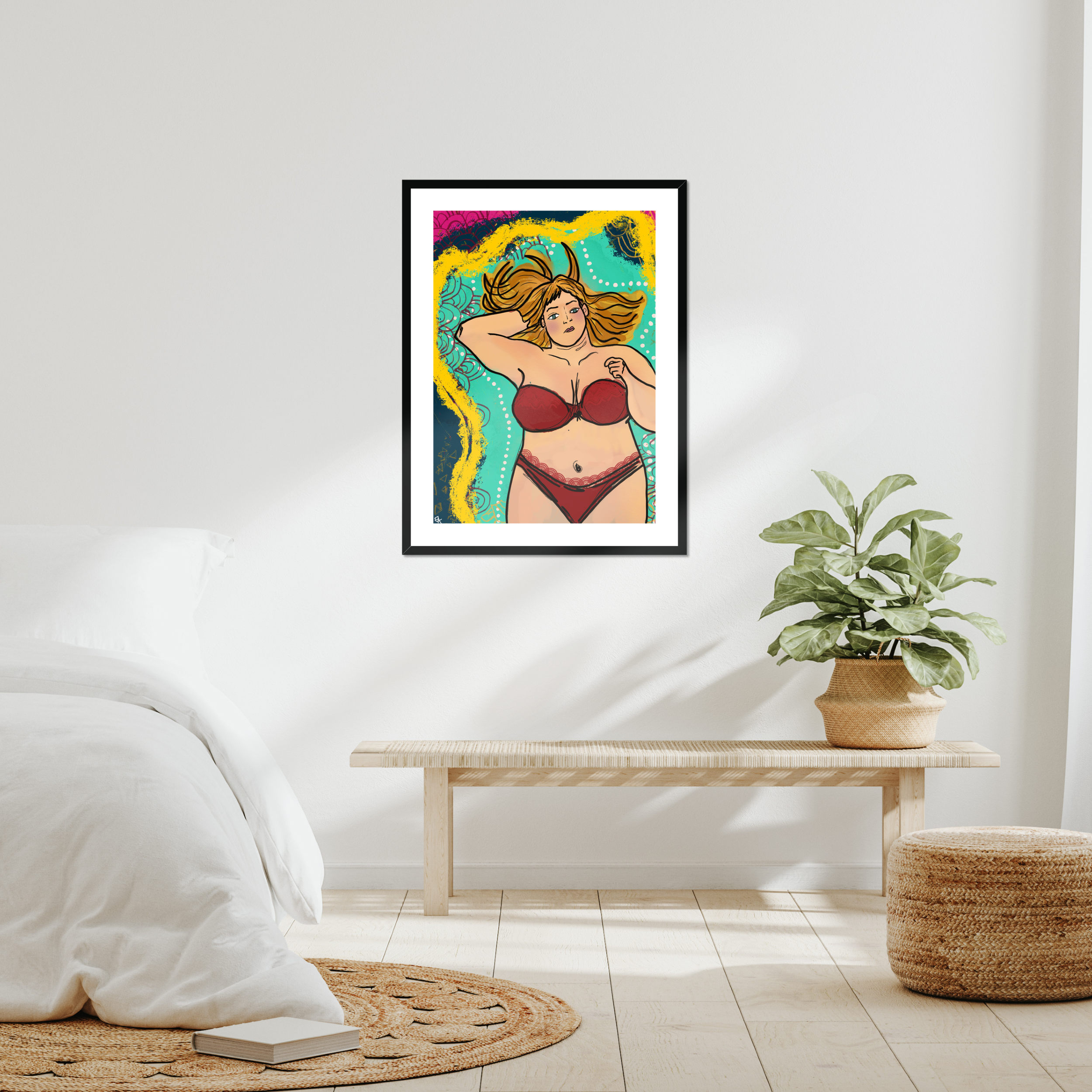 Giclee Art Print || Sexy Town