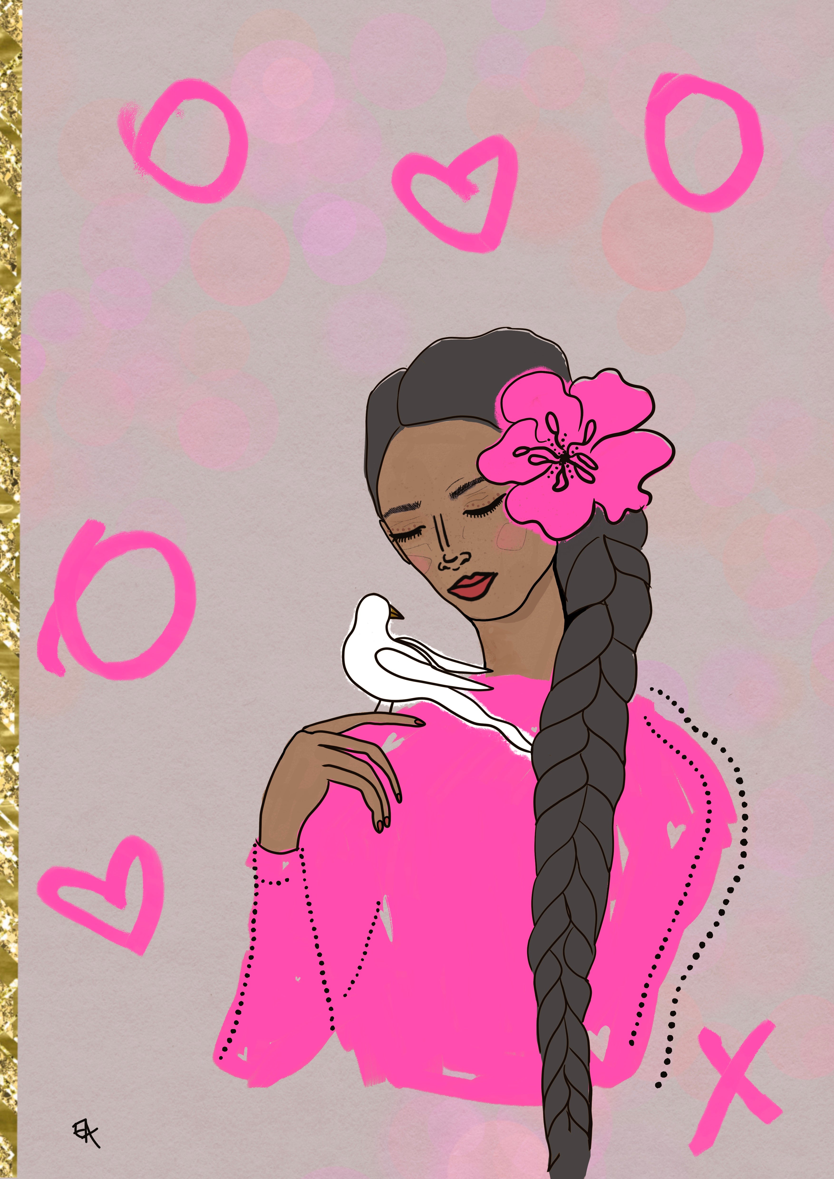 Giclee Art Print || X's and O's