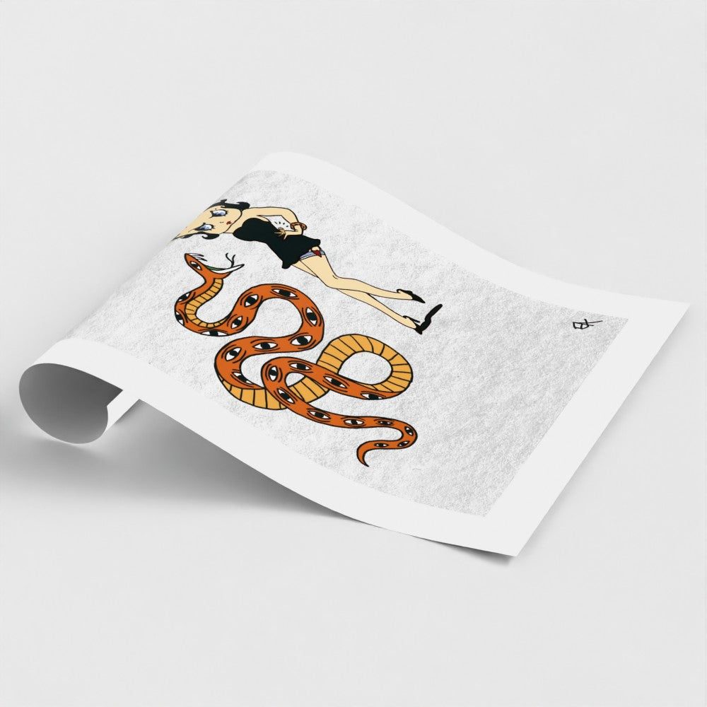 Giclee Art Print || No Betty
