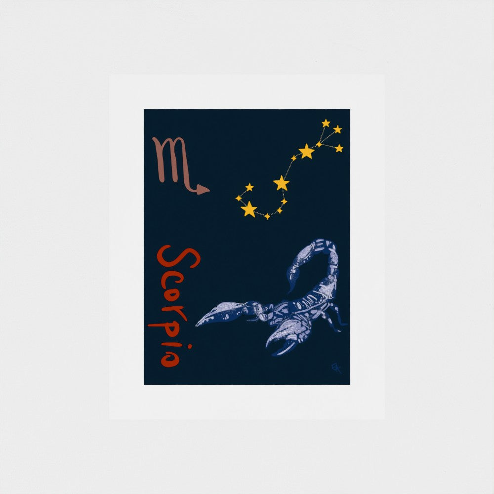 Giclee Art Print || Scorpio