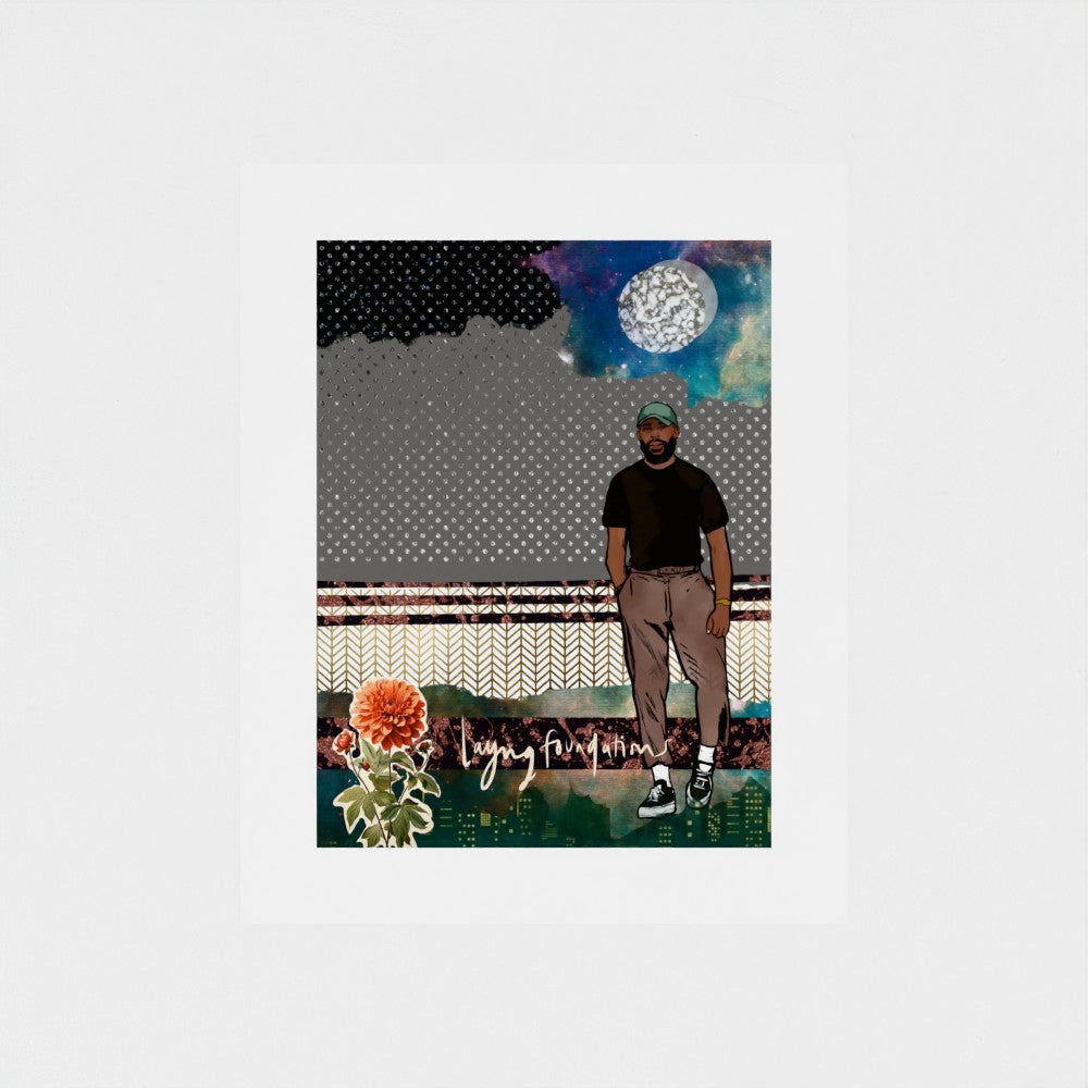 Giclee Art Print || Laying Foundations