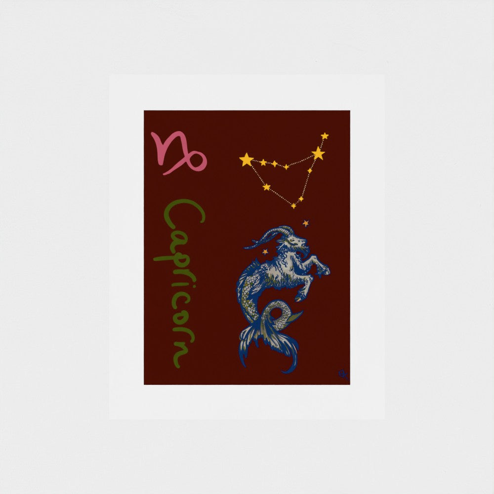 Giclee Art Print || Capricorn