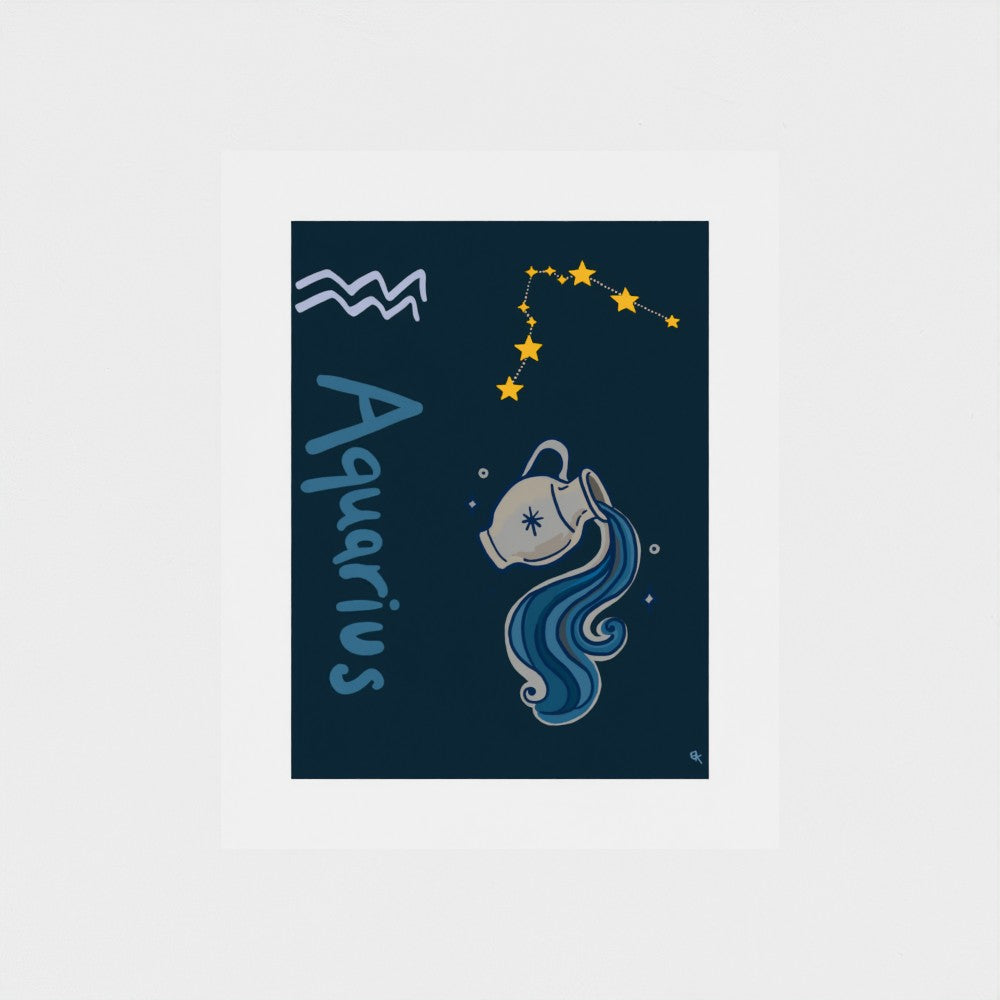 Giclee Art Print || Aquarius