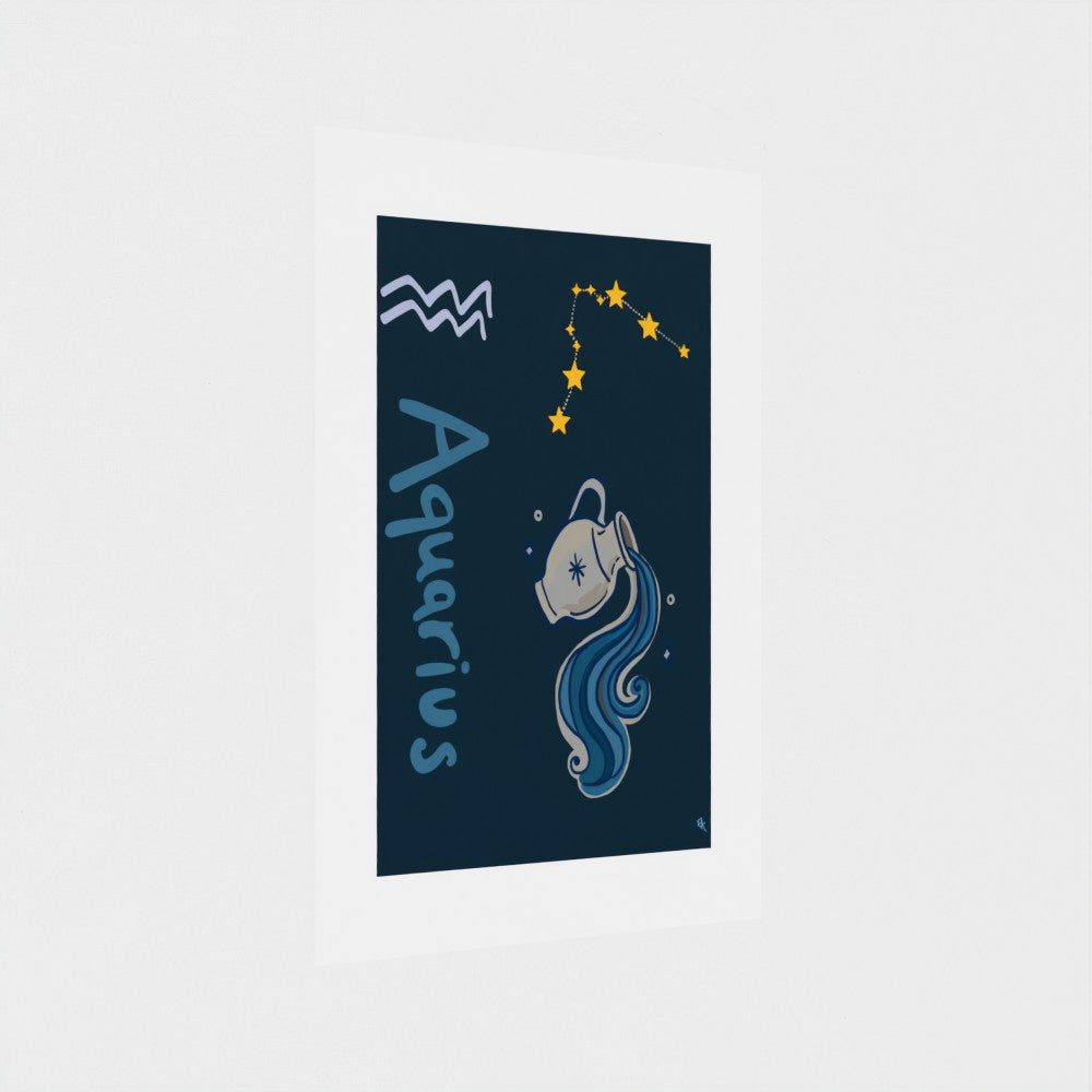 Giclee Art Print || Aquarius