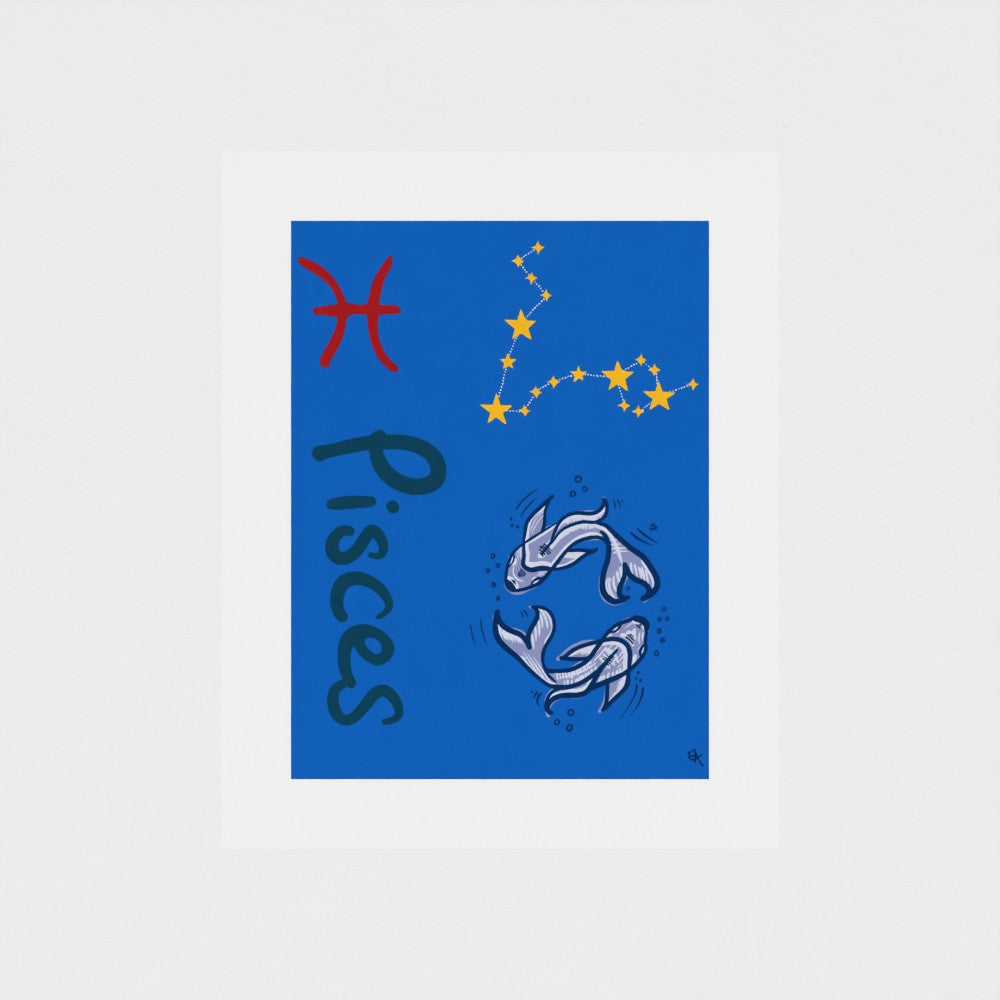 Giclee Art Print || Pisces