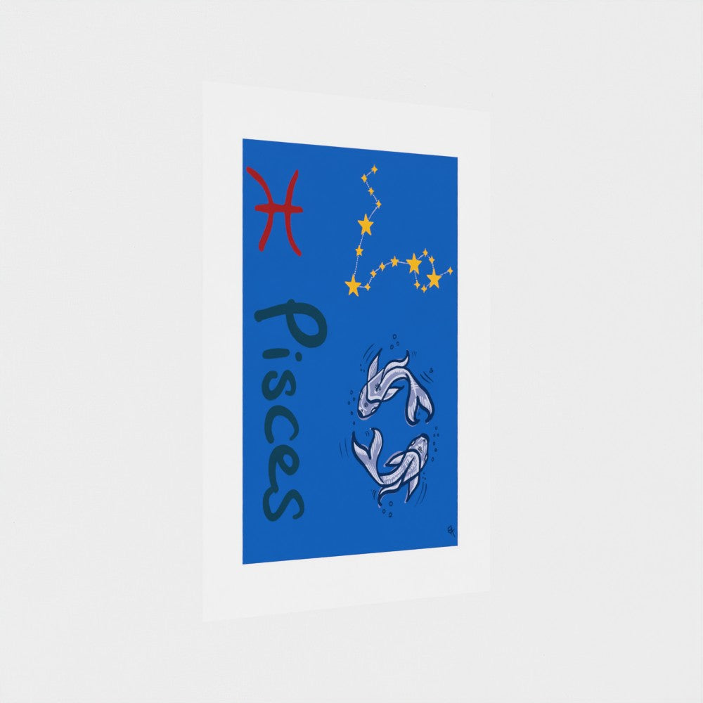 Giclee Art Print || Pisces