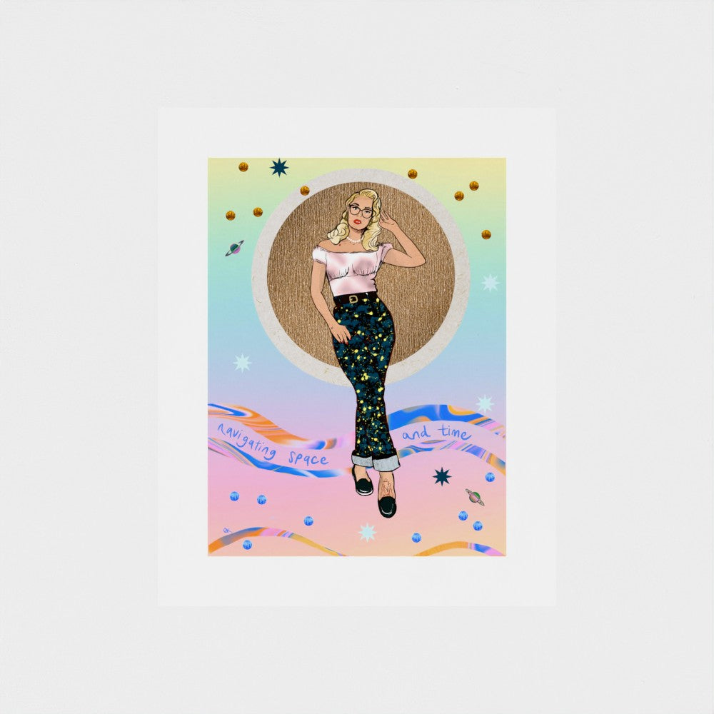 Giclee Art Print || Cosmic Girl