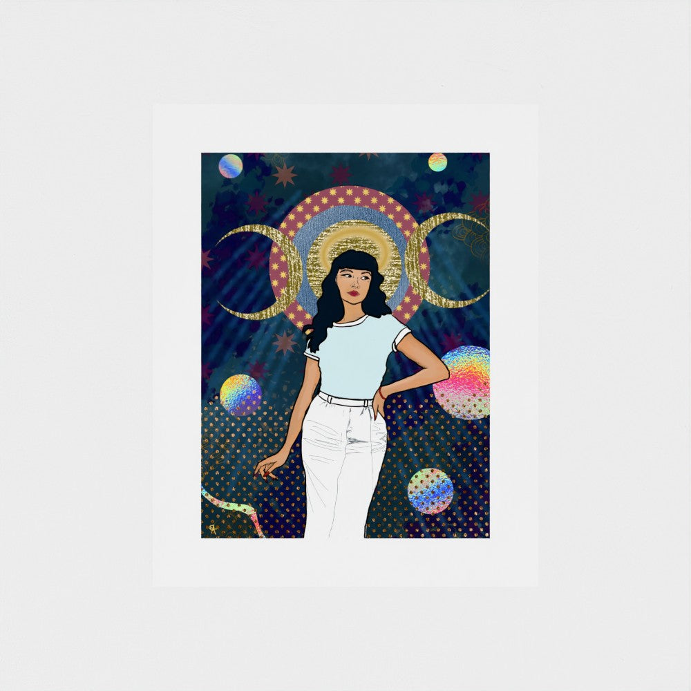 Giclee Art Print || Triple Goddess