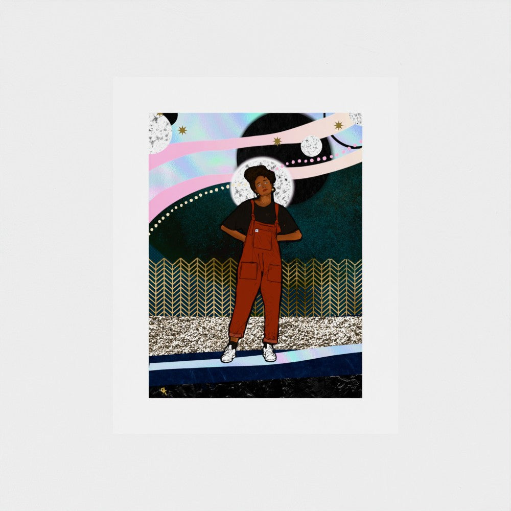 Giclee Art Print || Black Hole Sun