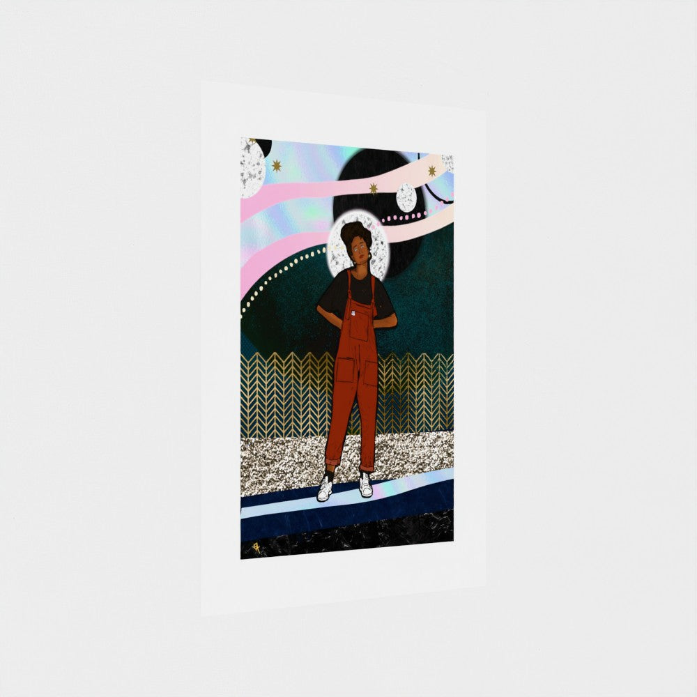Giclee Art Print || Black Hole Sun