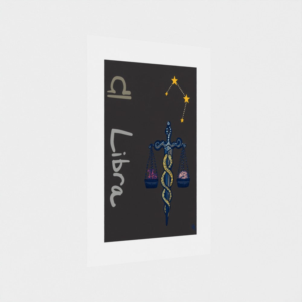 Giclee Art Print || Libra