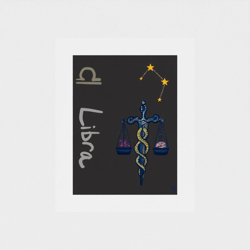 Giclee Art Print || Libra