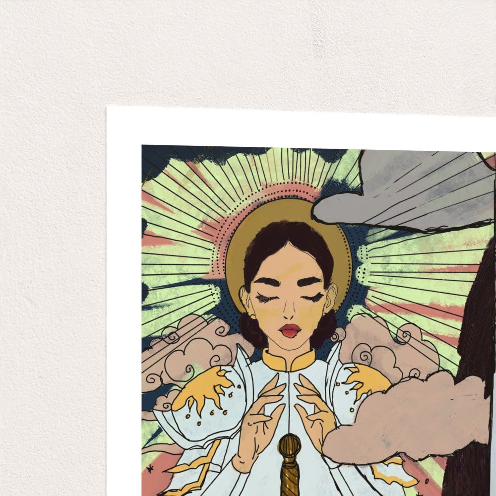 Giclee Art Print || Grief Warrior