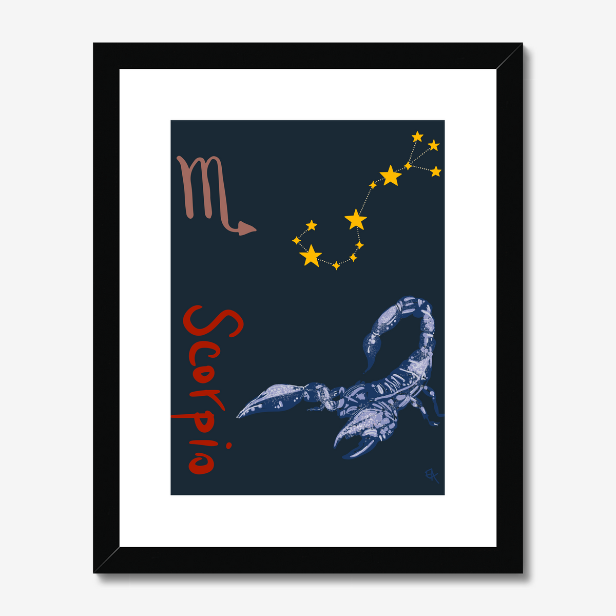 Giclee Art Print || Scorpio