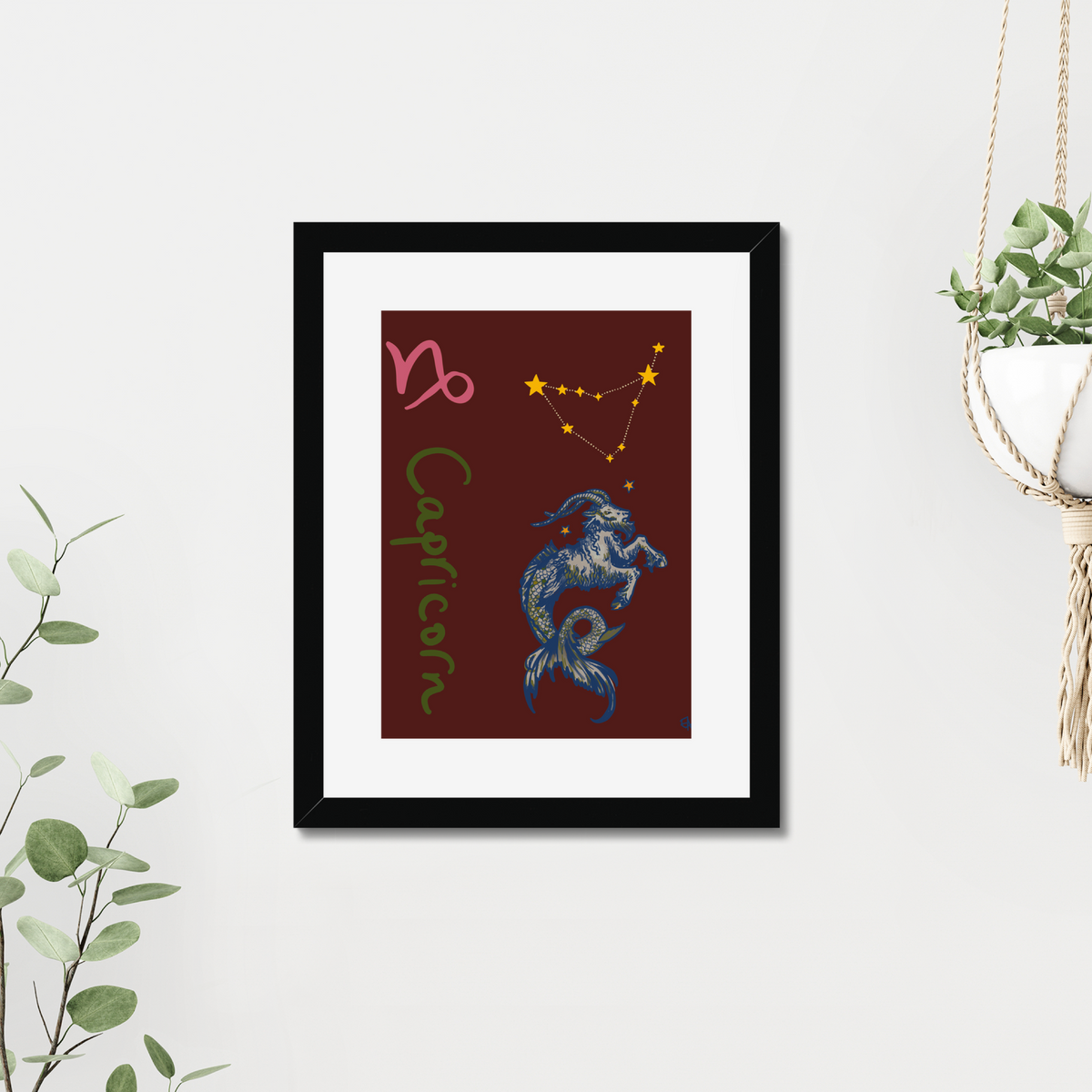 Giclee Art Print || Capricorn