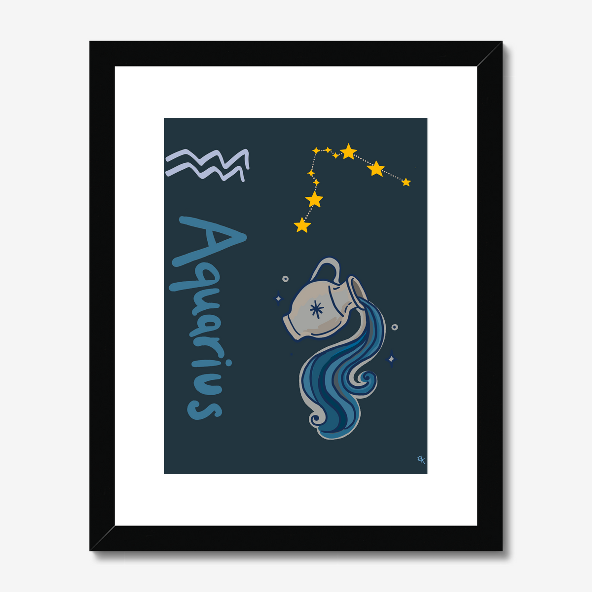 Giclee Art Print || Aquarius
