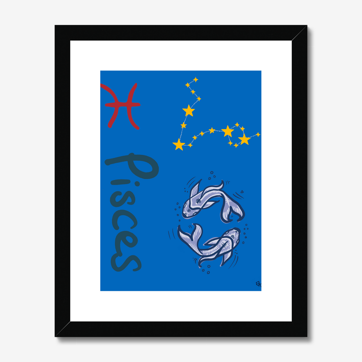 Giclee Art Print || Pisces