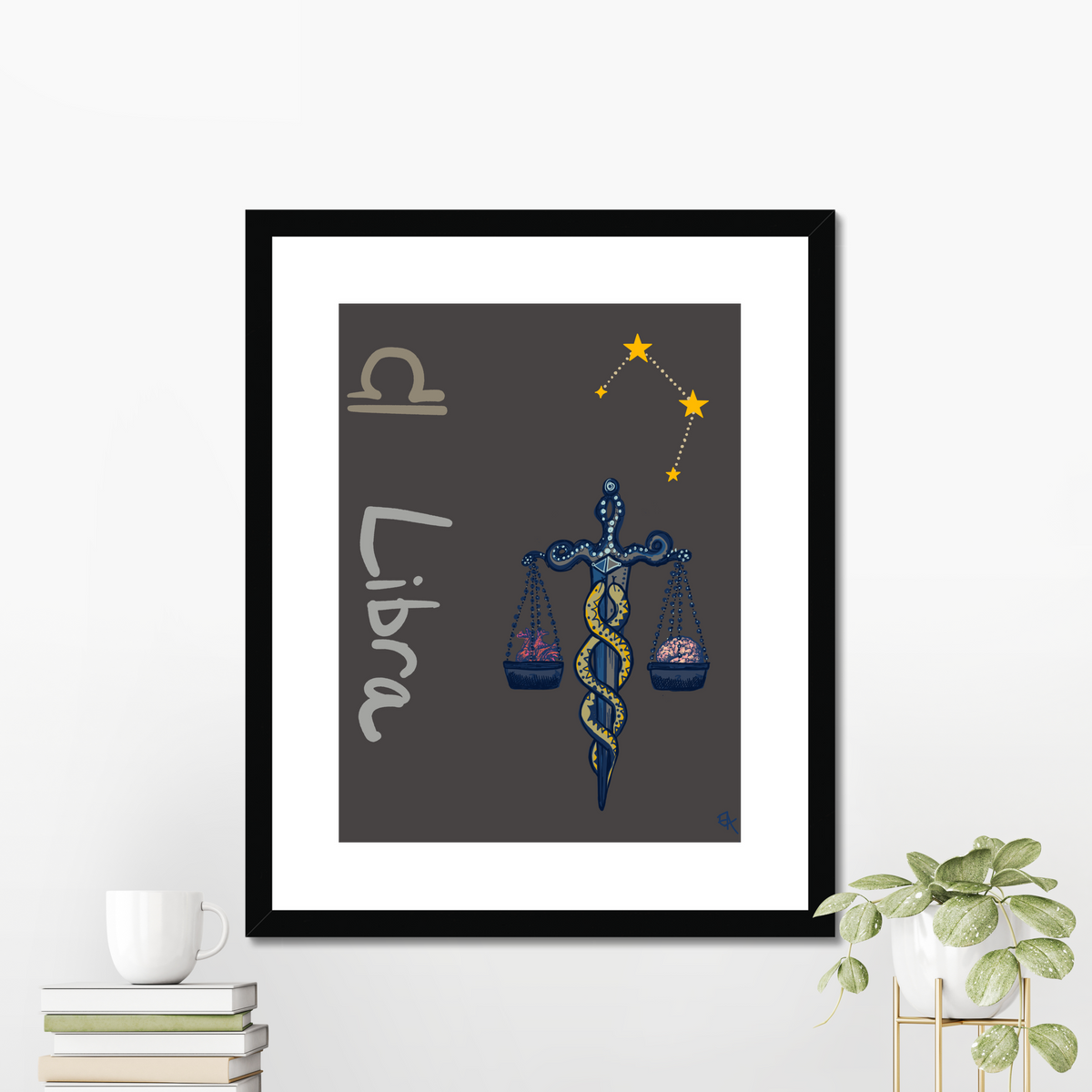 Giclee Art Print || Libra