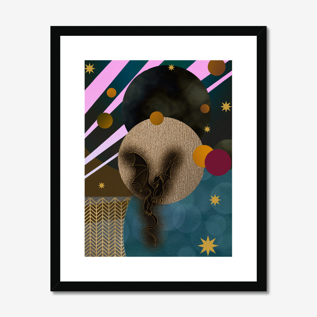 Giclee Art Print || Of Dragons