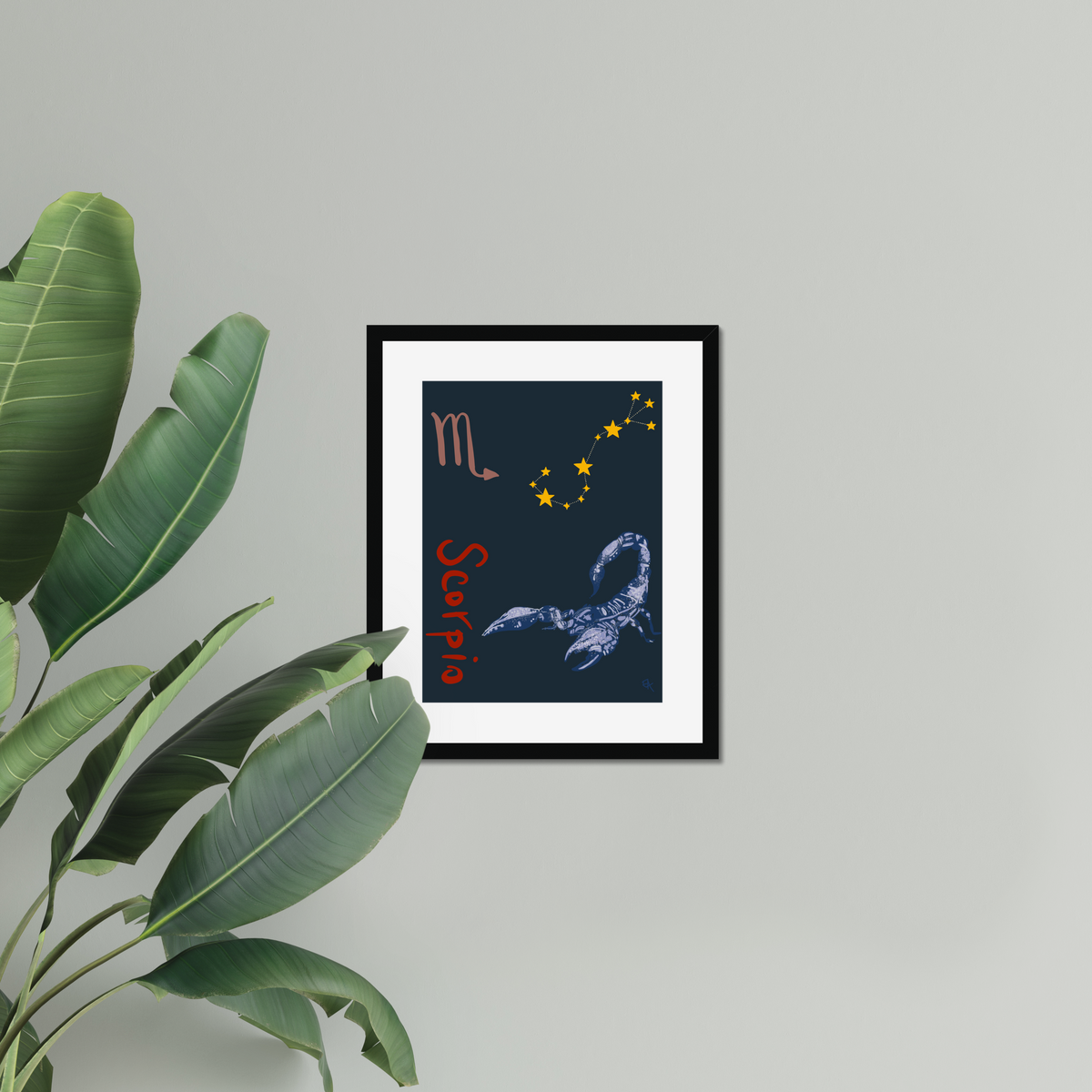 Giclee Art Print || Scorpio