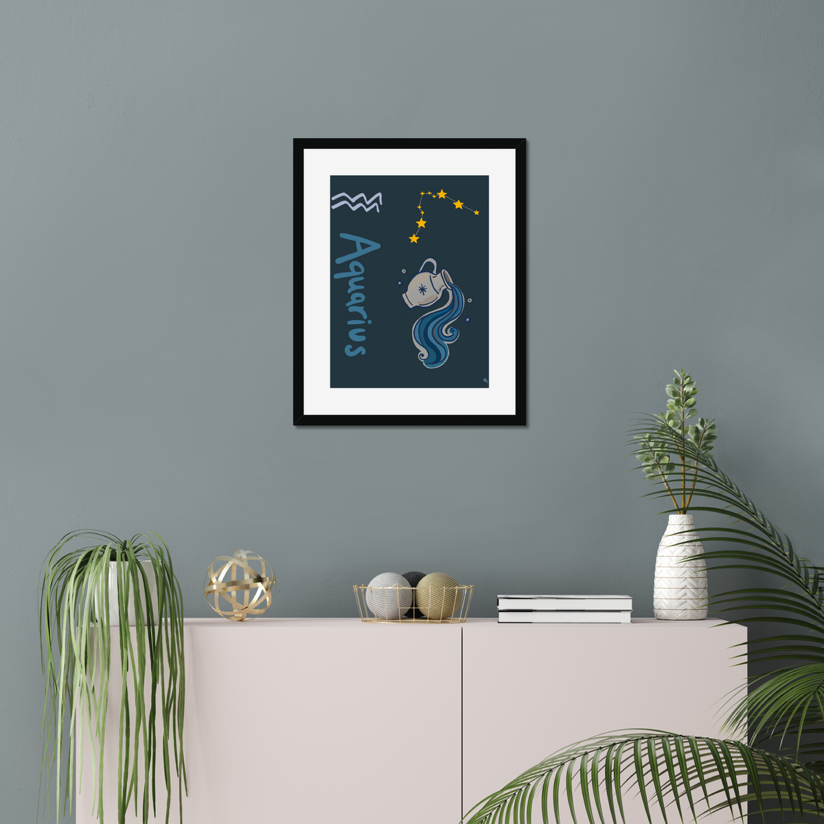 Giclee Art Print || Aquarius