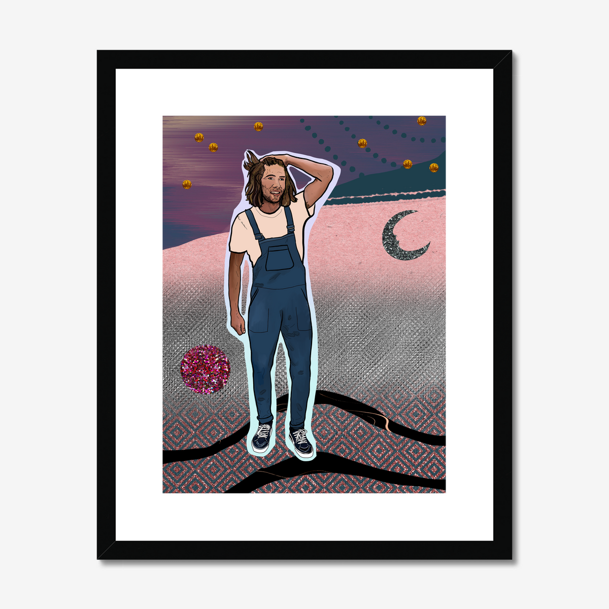Giclee Art Print || My Sun and My Moon