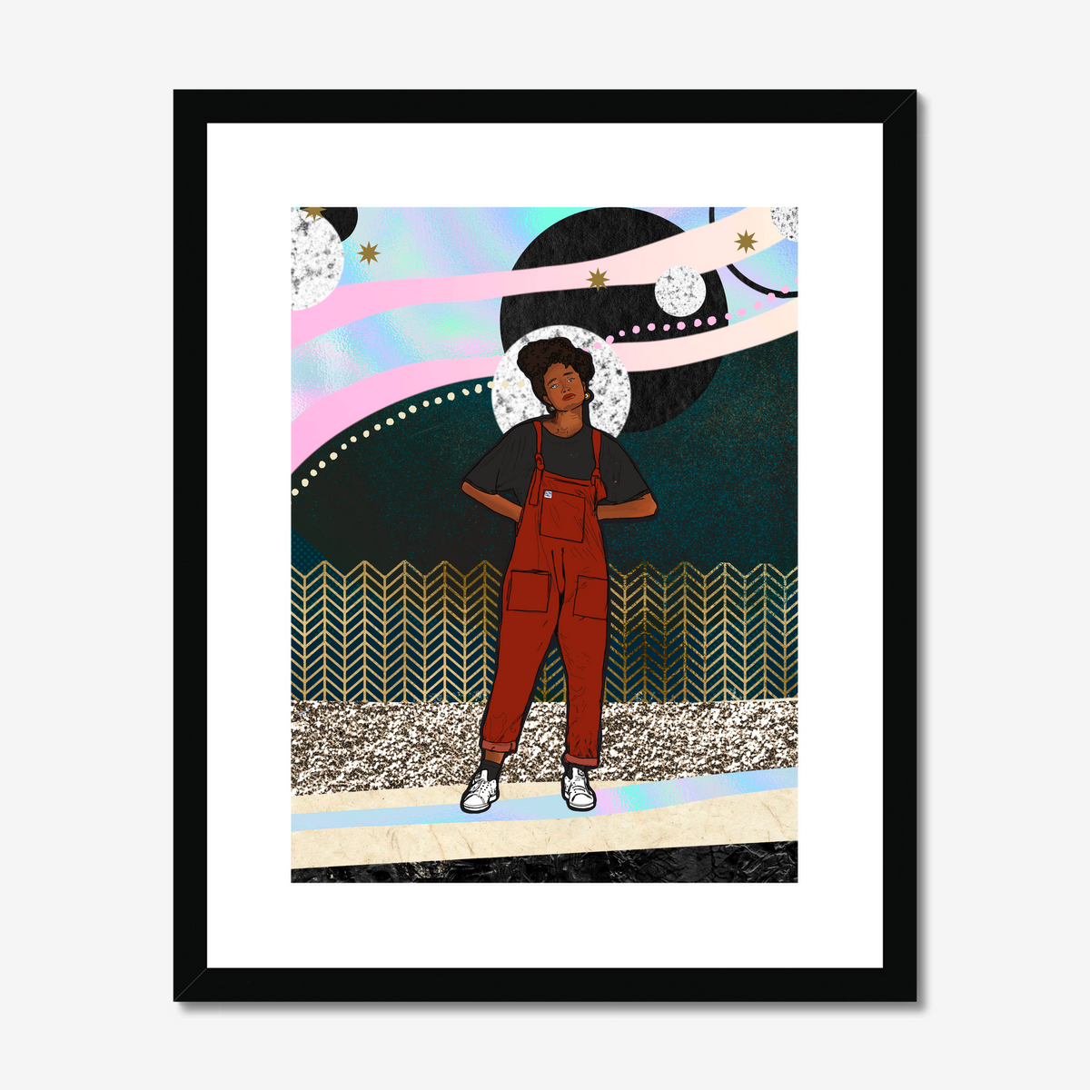 Giclee Art Print || Black Hole Sun