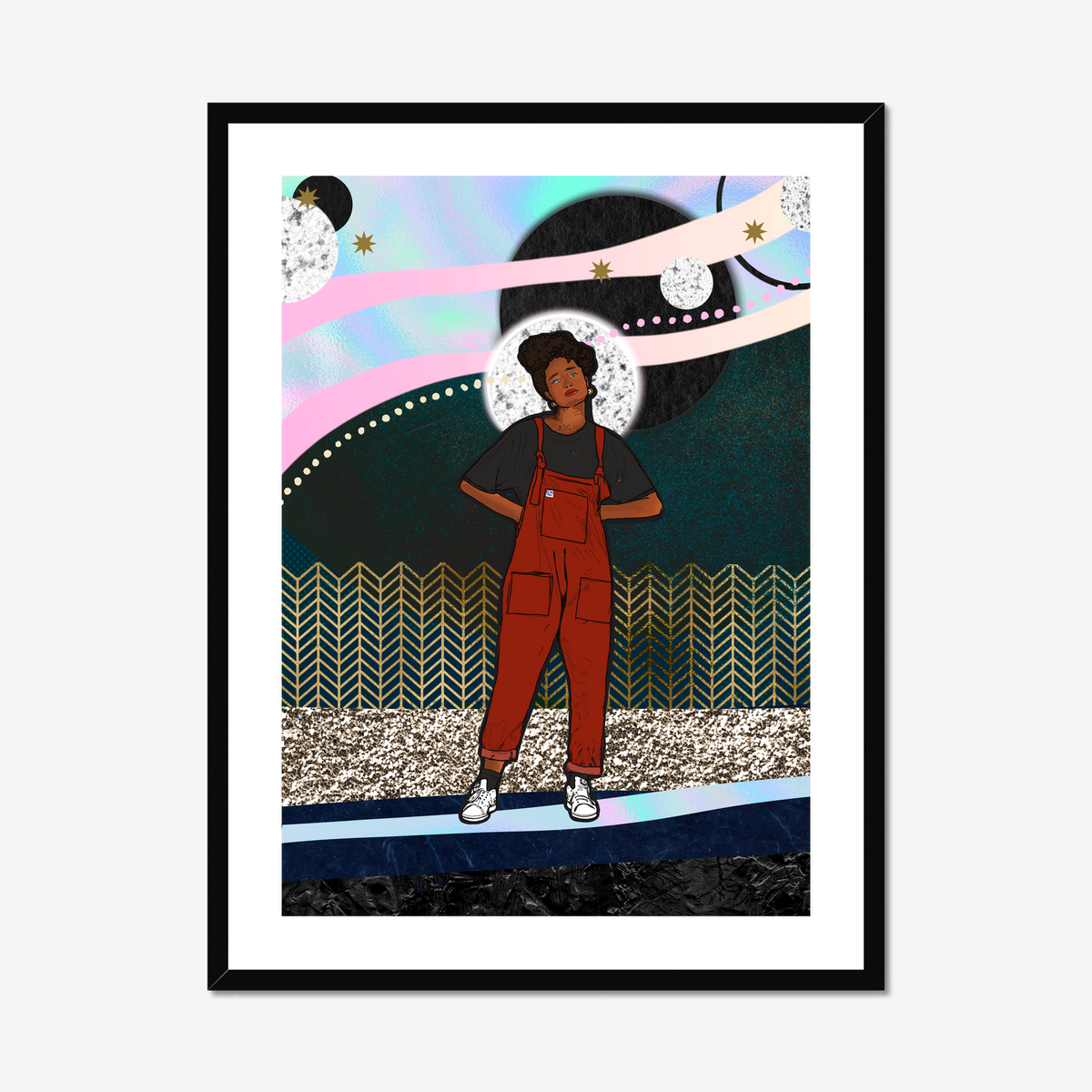 Giclee Art Print || Black Hole Sun