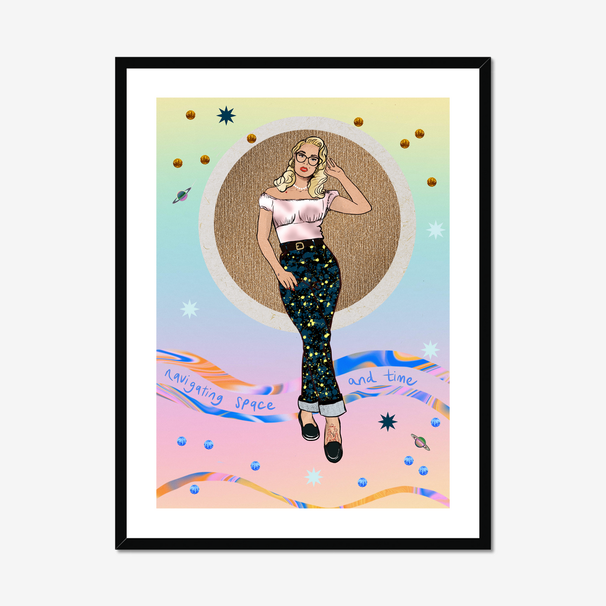 Giclee Art Print || Cosmic Girl