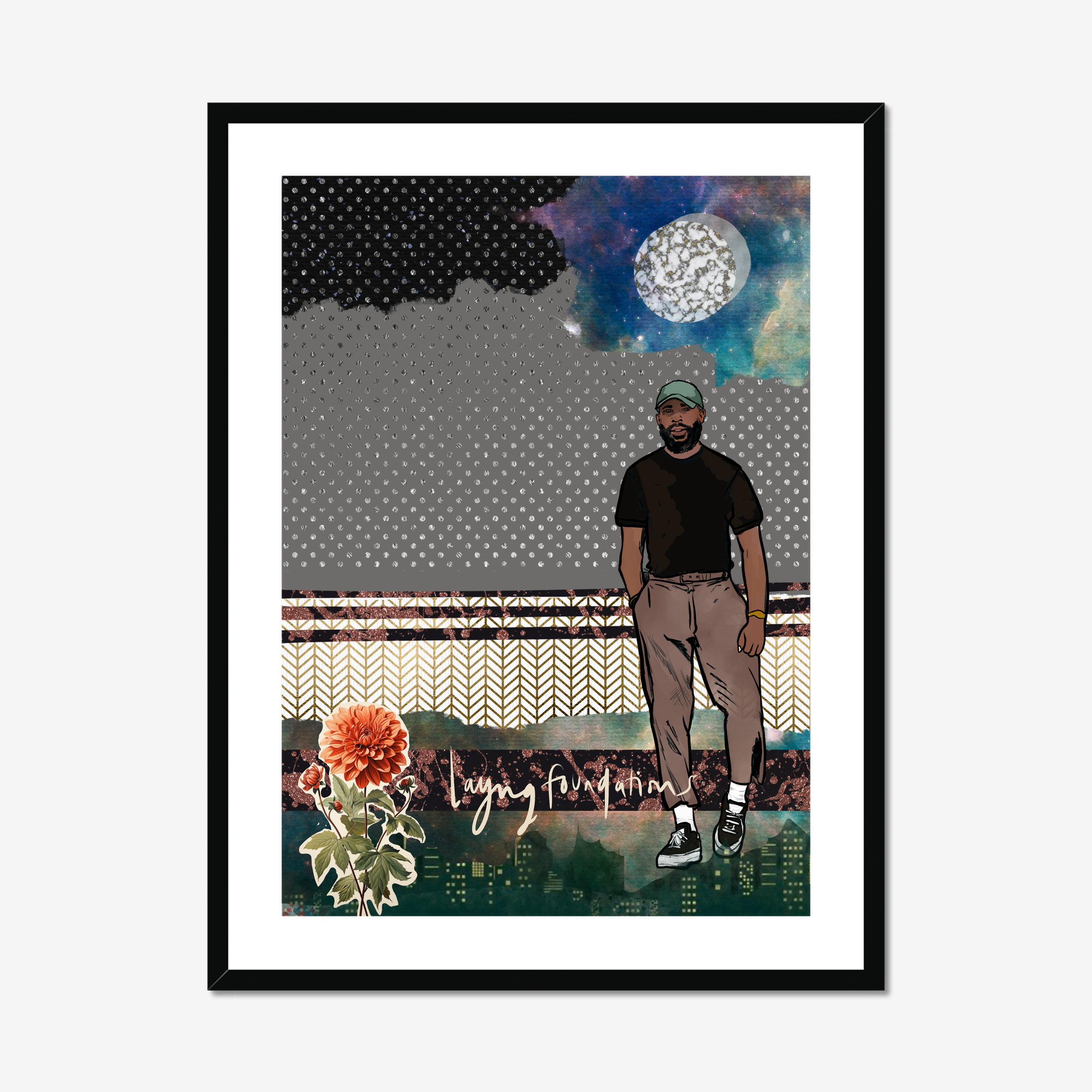 Giclee Art Print || Laying Foundations