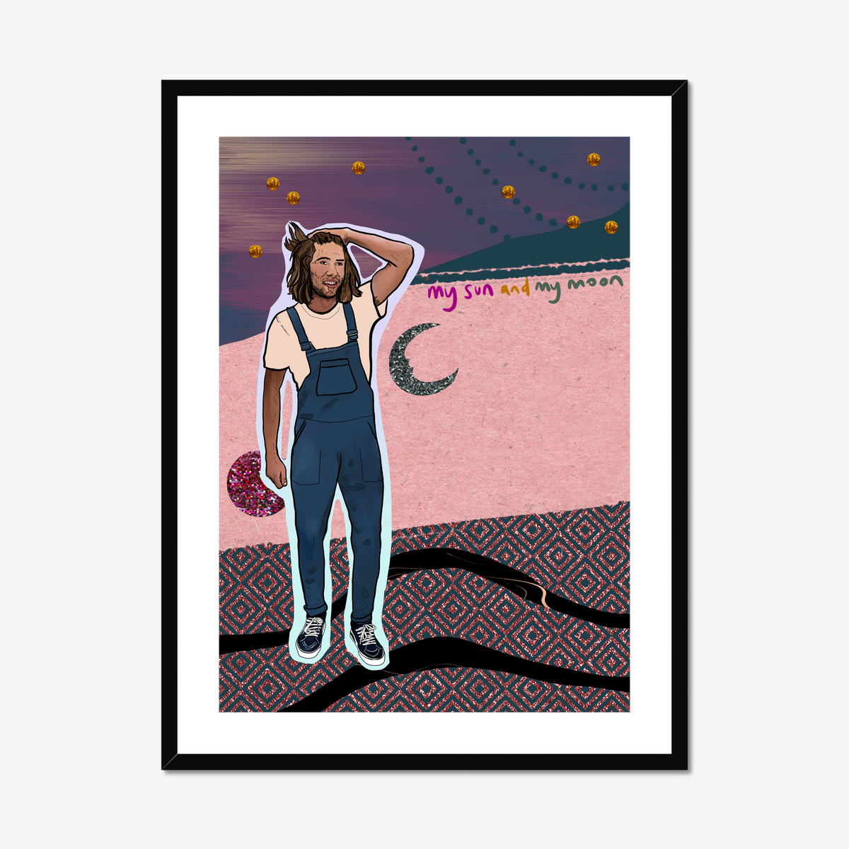 Giclee Art Print || My Sun and My Moon