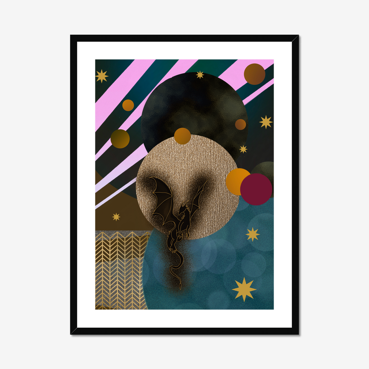 Giclee Art Print || Of Dragons