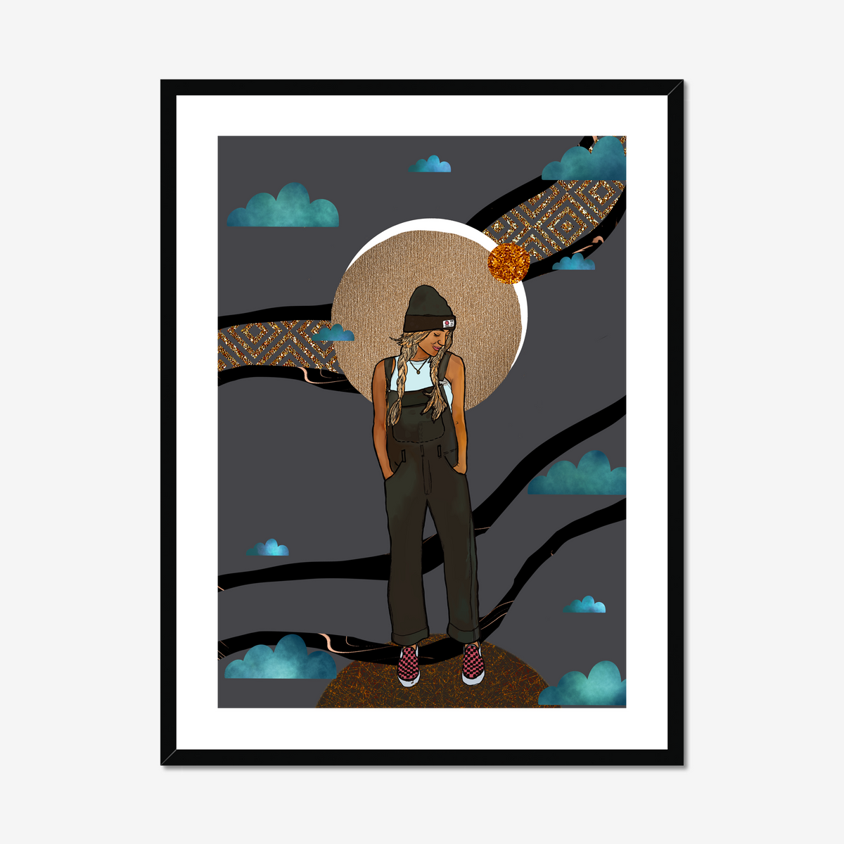 Giclee Art Print || Living On a Prayer