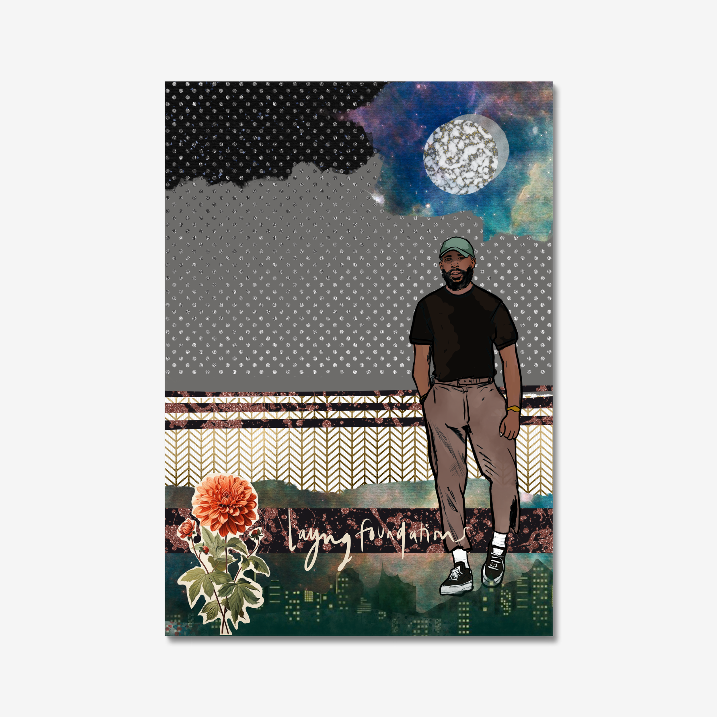 Giclee Art Print || Laying Foundations