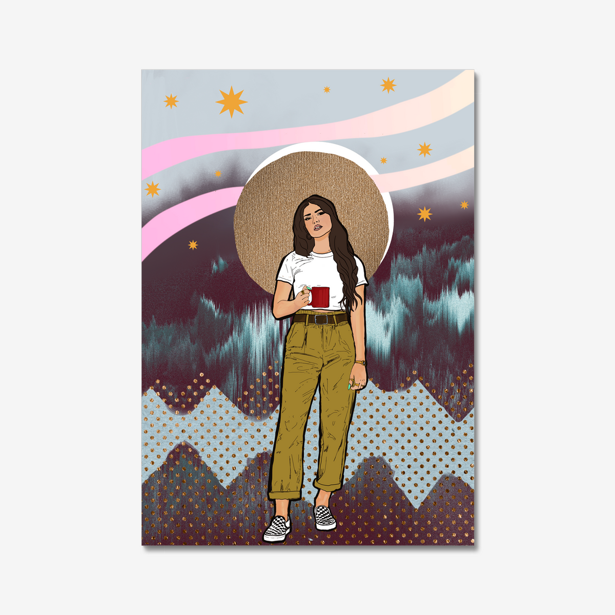 Giclee Art Print || Cup Of Zen