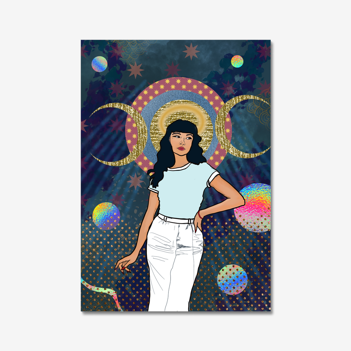 Giclee Art Print || Triple Goddess