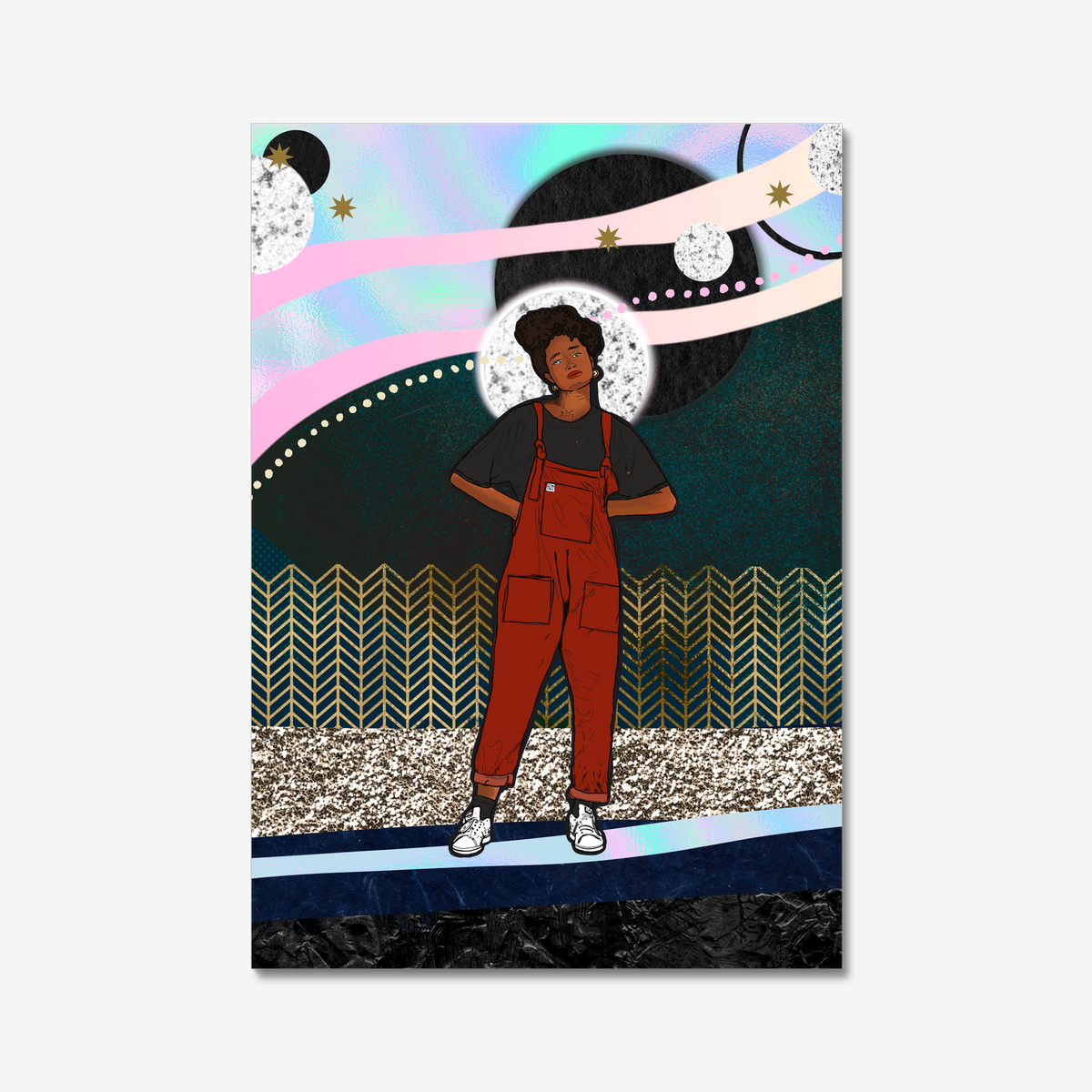 Giclee Art Print || Black Hole Sun