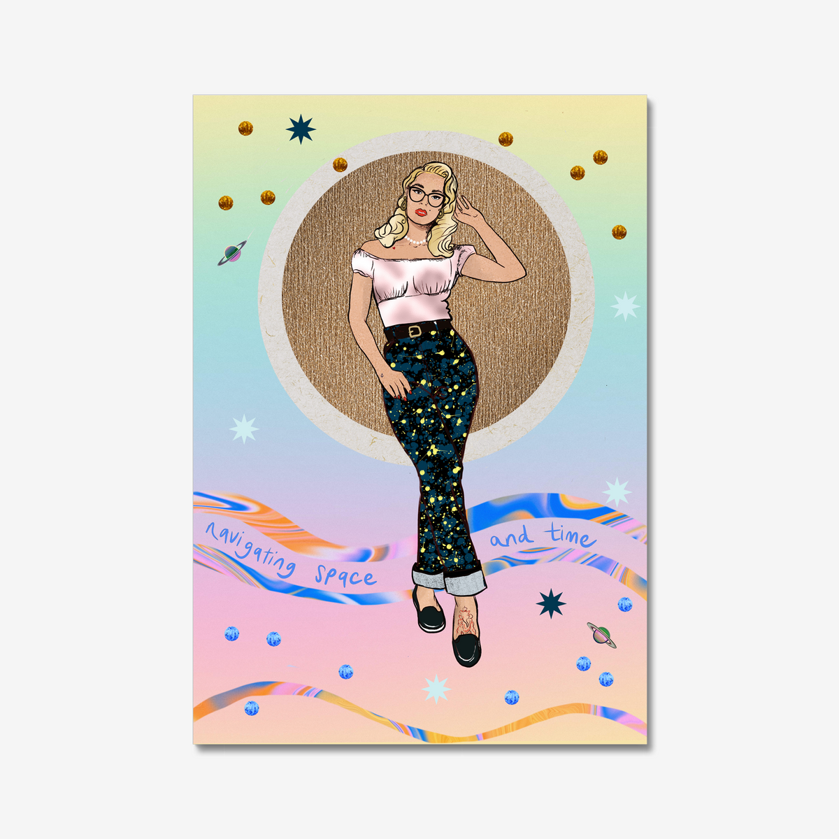 Giclee Art Print || Cosmic Girl