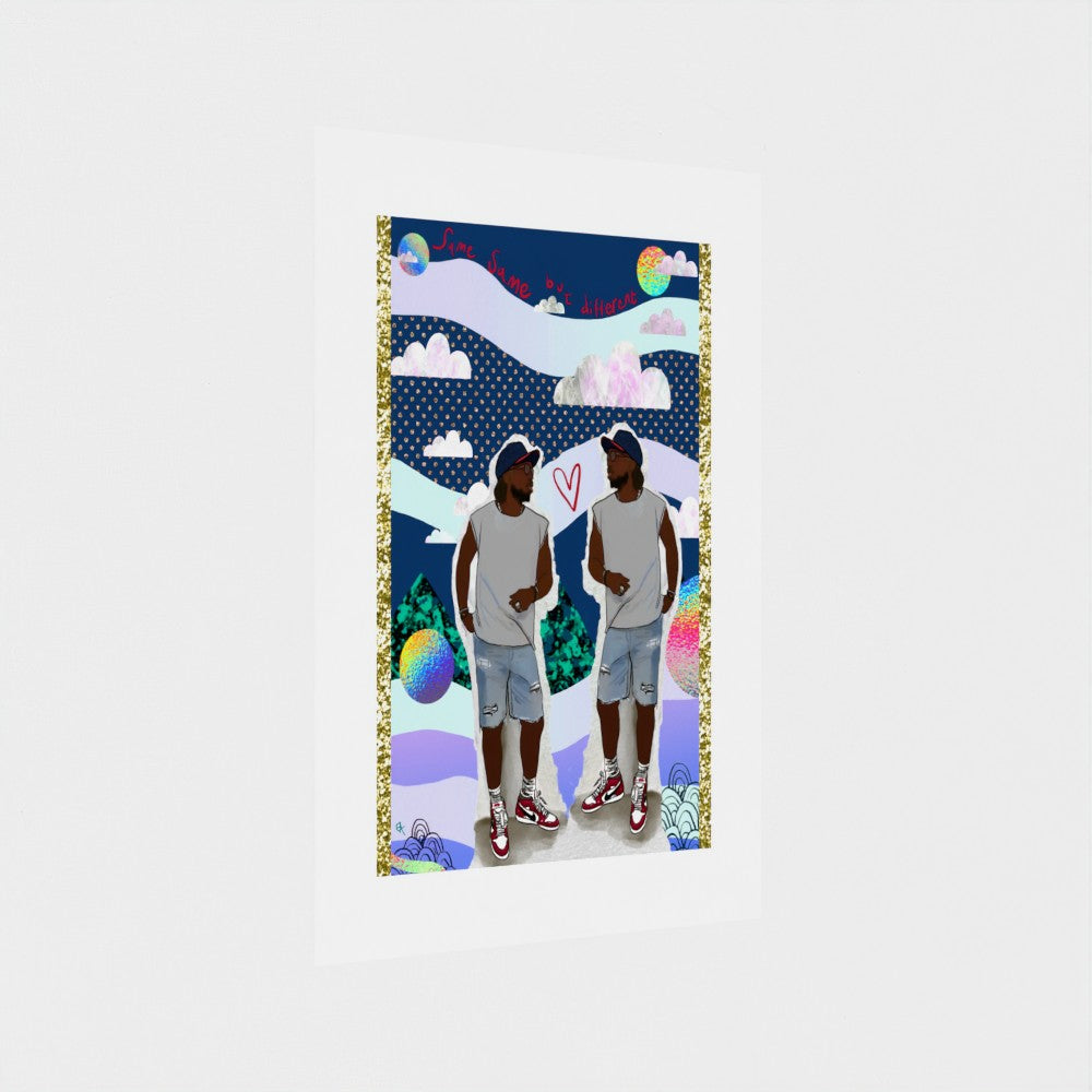 Giclee Art Print || Same Same But Different