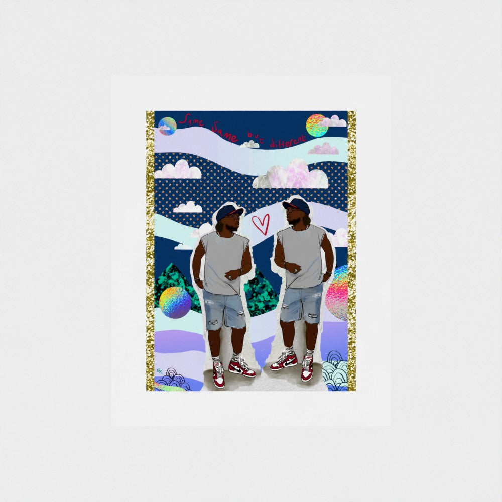 Giclee Art Print || Same Same But Different
